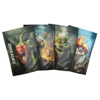 Zip-Lock Stash Bags Monstrous Monsters