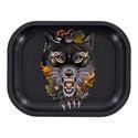 Guardian Wolf - Metalen Rolling Tray Klein (TRIBE)