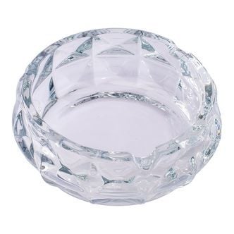 Fujima Exquisite Faceted Glass Ashtray