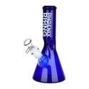 Phoenix Rising Transparent Beaker Glass Water Pipe