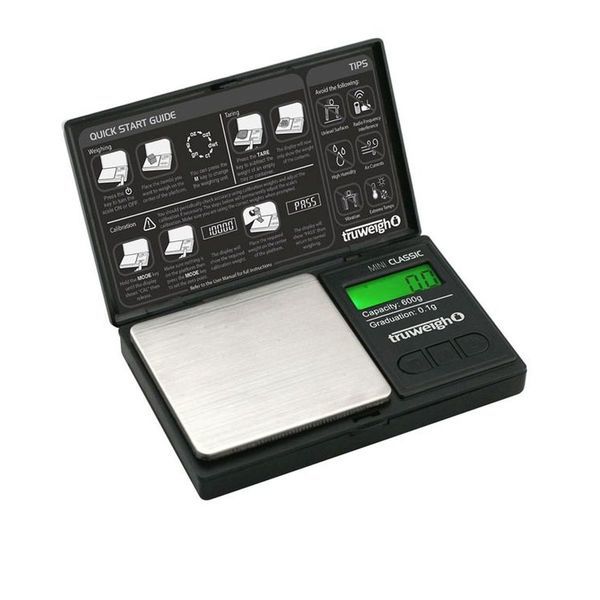 Truweigh Mini Classic Digital Mini Scale - 600g x 0.1g