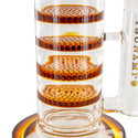 Triple Honeycomb Turbine Bong 18'' (Tsunami Glas)
