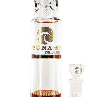 Triple Honeycomb Turbine Bong 18'' (Tsunami Glas)