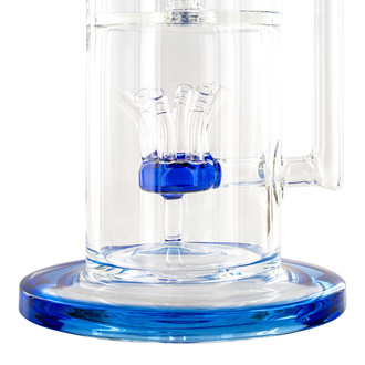 Sprinkler Cube Perc Bong 35cm (Tsunami Glass)