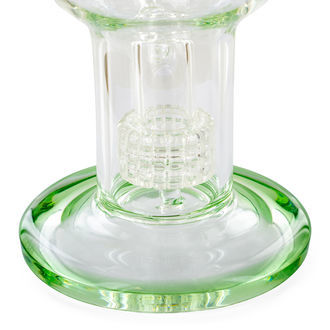 Shower Head Globe Dab Rig 11'' (Tsunami Glass)
