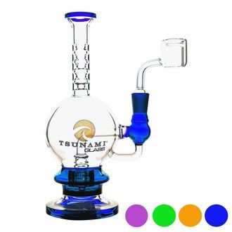 Dab Rig Shower Head 20cm (Tsunami Glass)