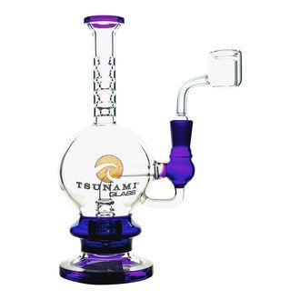 Dab Rig Shower Head 20cm (Tsunami Glass)