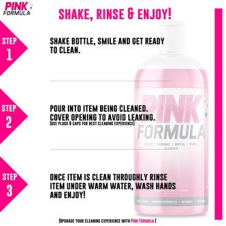 Cleaner- Liquid – Non-Abrasive – 16oz (Pink Formula)