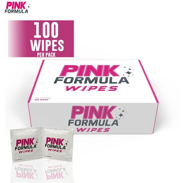 XL ISO Wipes – 100pcs/box (Pink Formula)