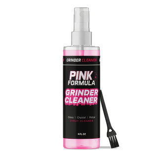 Grinder Cleaner &ndash; 4oz &ndash; w/Small Brush (Pink Formula)