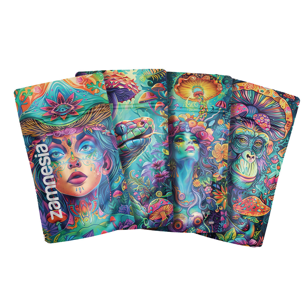 Magic Mushrooms Afsluitbare Zakjes (Klein)