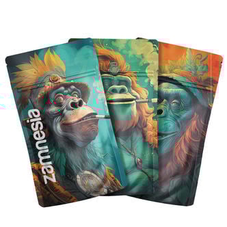 Puffin' Primates Z-Lock Gripzakjes (Klein)