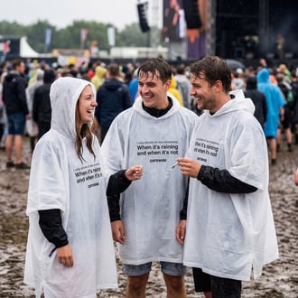 Wegwerp Regenponcho (Zamnesia Exclusive)