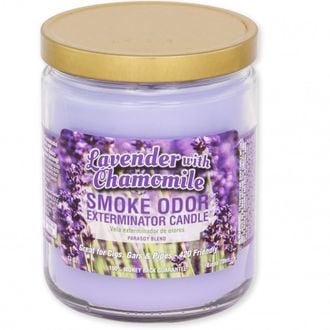 Candle Lavender & Chamomile (Smoke Odor Eliminator) 13oz