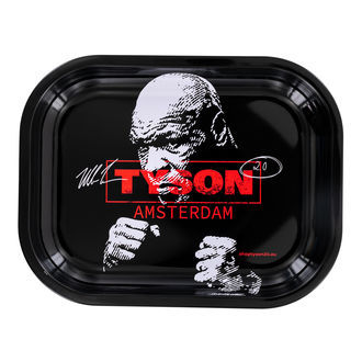 Metalen Rolling Tray Zwart ''Boxing Mike'' (TYSON 2.0)