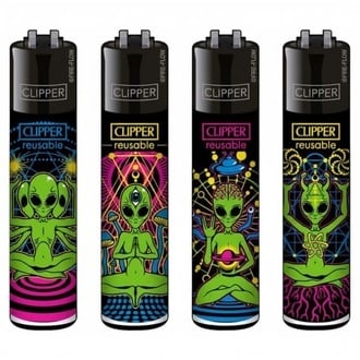 Aansteker Trippy Alien (Clipper)