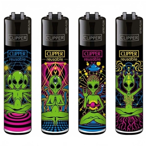 Aansteker Trippy Alien (Clipper)