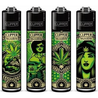 Klassieke Wiet Kunst Aansteker (Clipper)