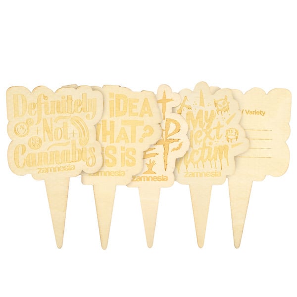 Houten Pot Markers (Zamnesia)