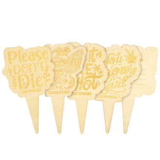 Houten Pot Markers (Zamnesia)