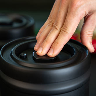 VacuFresh Stalen Voorraadpot (Zamnesia)