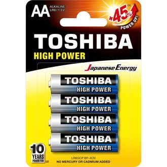 Alkaline AA batterijen (TOSHIBA)