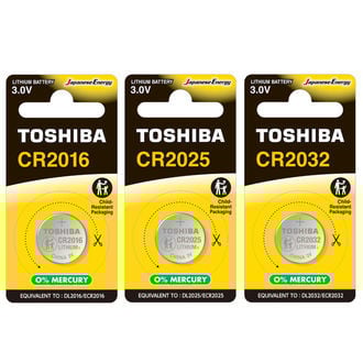 Lithium Batterijen (TOSHIBA)