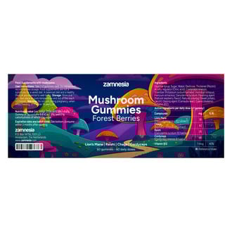 Mushroom Gummies Forest Berries