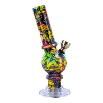 Acryl Bong Met Print