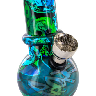 Acryl Bong Met Print