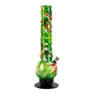 Acryl Bong Wietbladeren