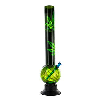 Acryl Bong Bladeren