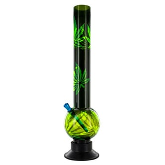 Acryl Bong Bladeren