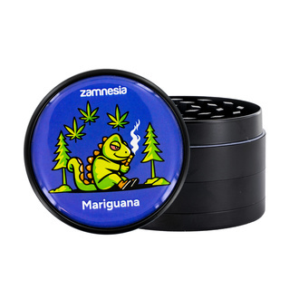 Puff Pals Metalen Grinder Collectie (Zamnesia) - 4-delig Ø63mm