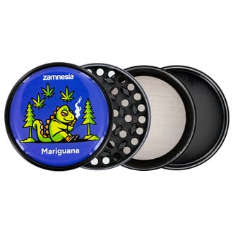 Puff Pals Metalen Grinder Collectie (Zamnesia) - 4-delig Ø63mm