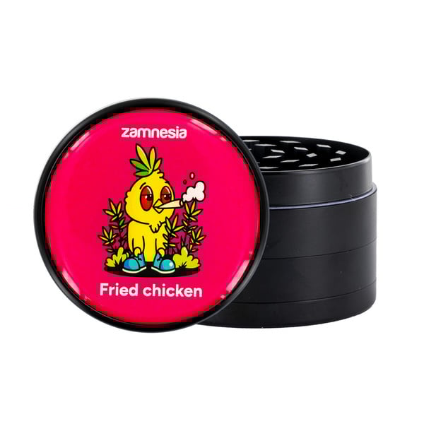 Puff Pals Metalen Grinder Collectie (Zamnesia) - 4-delig Ø63mm