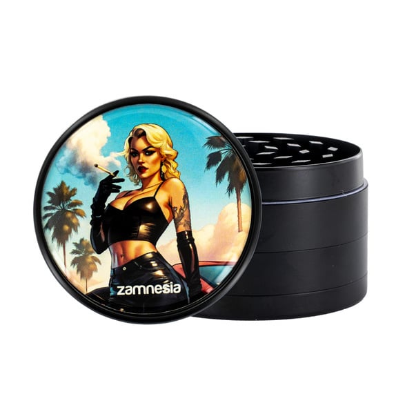 Bad Bitches Metalen Grinder Collectie (Zamnesia) - 4-delig Ø63mm