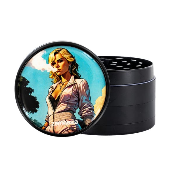 Bad Bitches Metalen Grinder Collectie (Zamnesia) - 4-delig Ø63mm