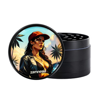 Bad Bitches Metalen Grinder Collectie (Zamnesia) - 4-delig Ø63mm