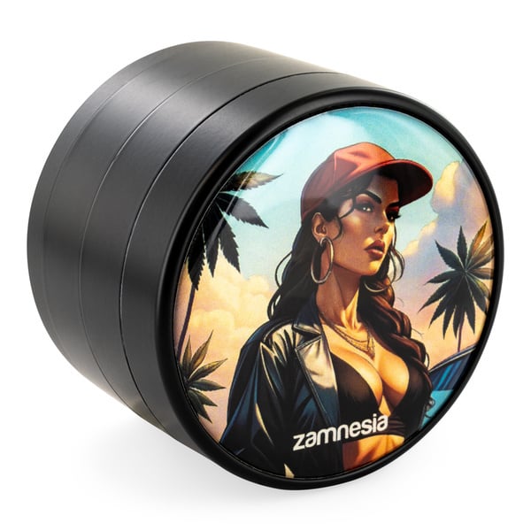 Bad Bitches Metalen Grinder Collectie (Zamnesia) - 4-delig Ø63mm