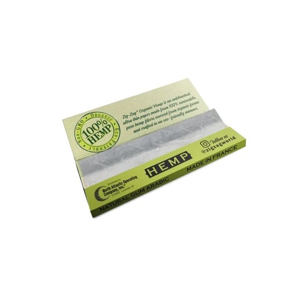 Organic Hemp Rolling Papers 1 1/4 (zig Zag)