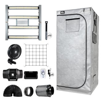 Kweektent compleet 80&times;80 (Zamnesia)