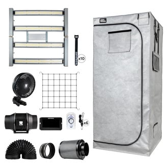 Kweektent compleet 80&times;80 (Zamnesia)