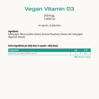 Vegan Vitamin D3 (Cibdol)