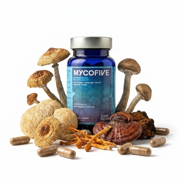 MycoFive Paddenstoelencapsules (Zamnesia)