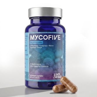 MycoFive Paddenstoelencapsules (Zamnesia)