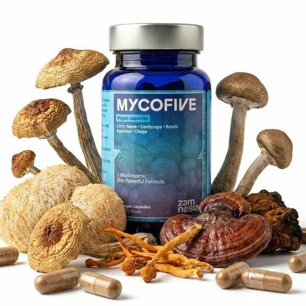 MycoFive Paddenstoelencapsules (Zamnesia)