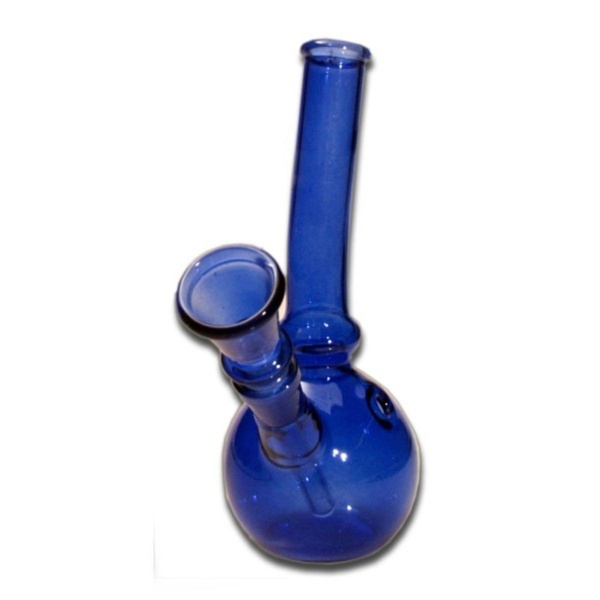 Glazen Bong Blauw