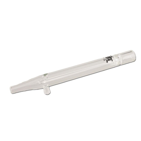 One-Hitter Glas met Roll Stop (Black Leaf)