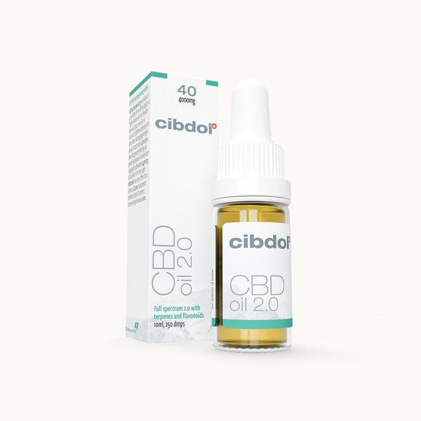 CBD Olie 2.0 40% (Cibdol)